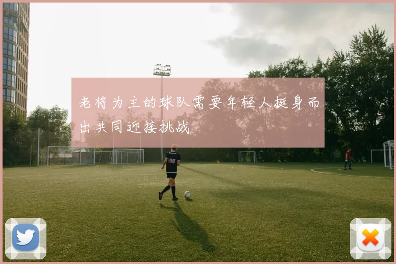 老将为主的球队需要年轻人挺身而出共同迎接挑战